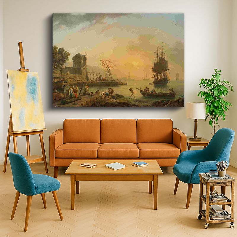 Ressam Kanvas Tablo 433